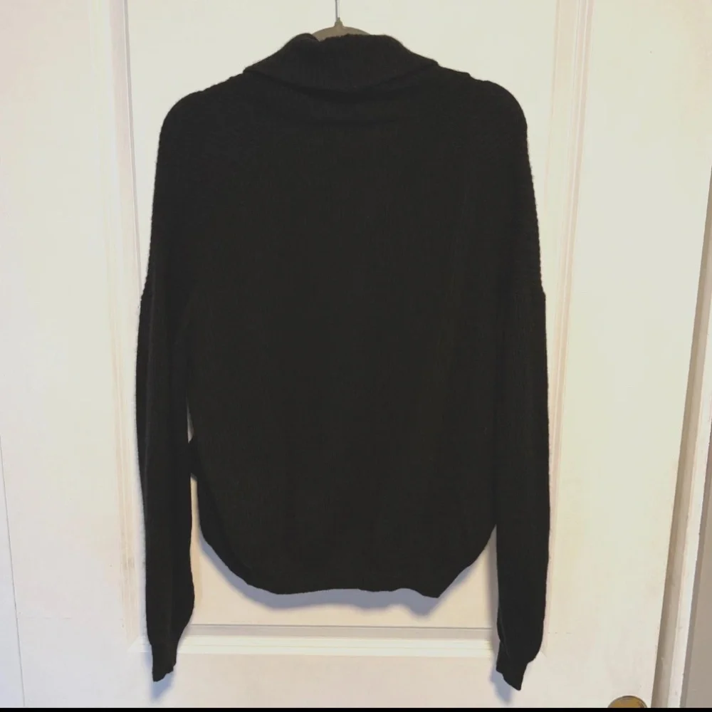 27 Miles Malibu Wool Cashmere Open Front Cropped Cardigan Sweater Size Small - Picture 5 of 9